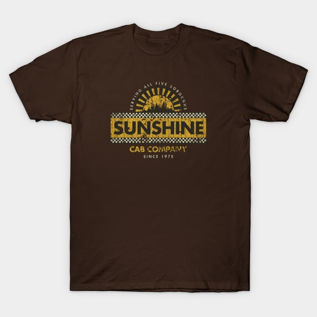 Sunshine Cab Company 1978 T-Shirt by JCD666